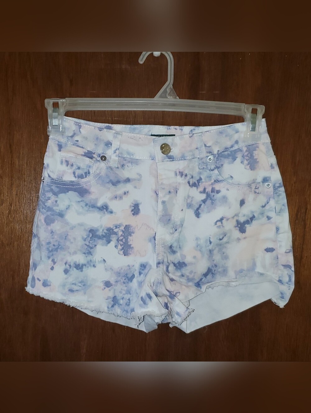 Wild Fable Pastel Tie-Dye Denim Shorts Sz 4